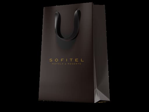 thiết kế túi giấy cho khách sạn