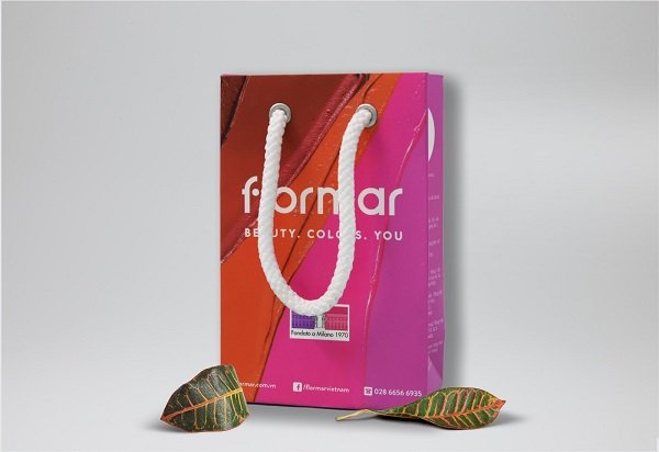 thương hiệu, logo túi giấy