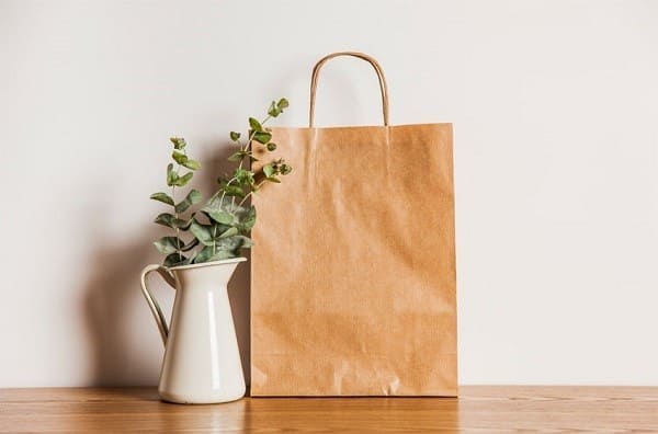 xấp túi giấy tiện lợi