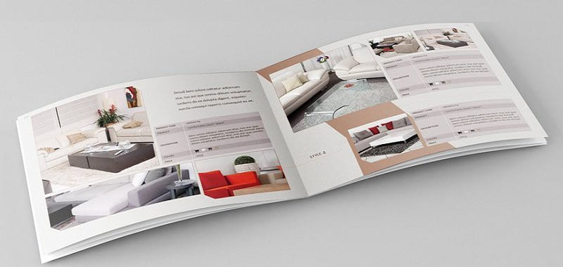 kích thước chuẩn của catalogue