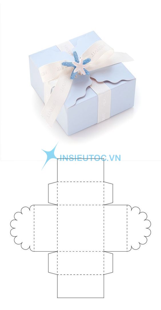 vector hộp giấy đẹp