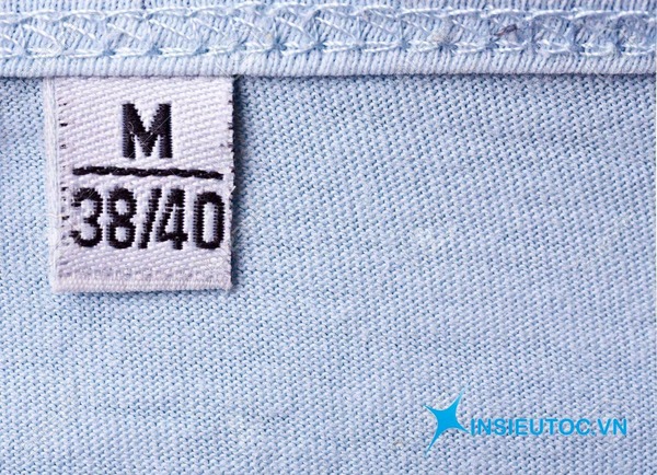 các loại nhãn mác trên quần áo đẹp - In Siêu Tốc
