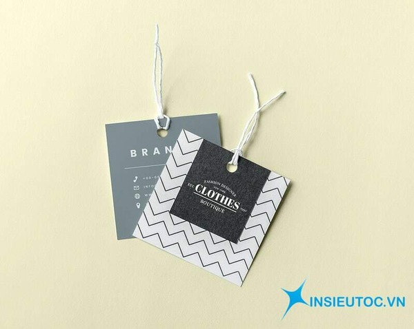 các loại nhãn mác trên quần áo - In Siêu Tốc