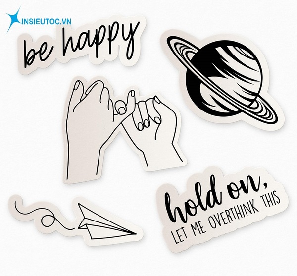 các mẫu decal dán tường đẹp - In Siêu Tốc