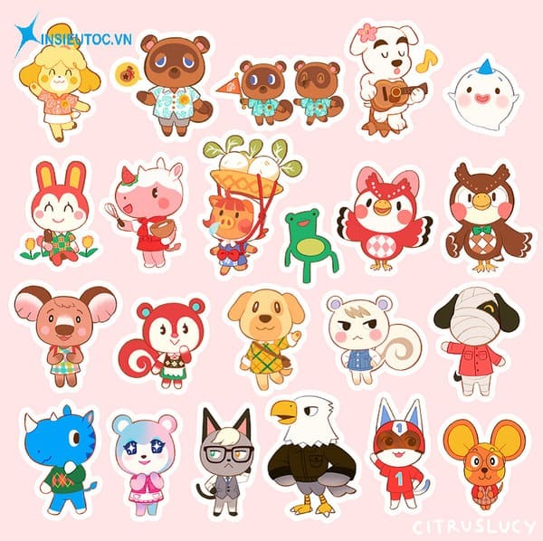 các mẫu sticker dán tường đẹp - In Siêu Tốc