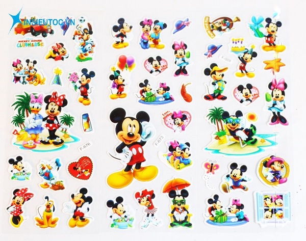 các mẫu sticker đẹp để dán tường - In Siêu Tốc