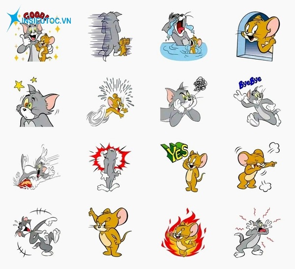 các mẫu sticker động vật đẹp - In Siêu Tốc