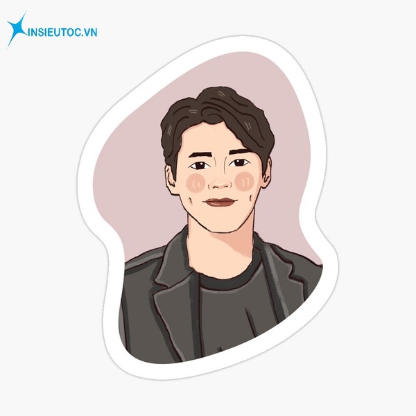 các mẫu sticker hoạt hình - In Siêu Tốc