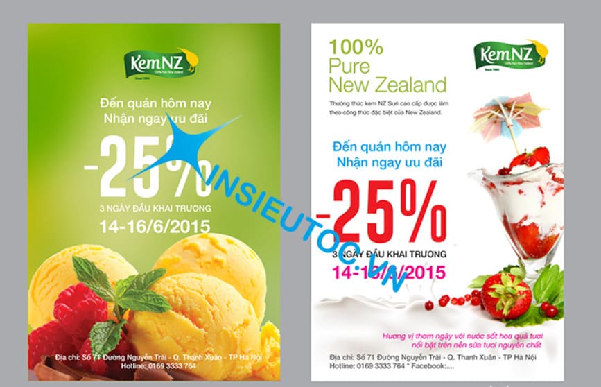 cách tạo nội dung tờ rơi