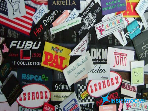 công dụng của nhãn mác - In Siêu Tốc