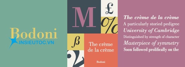 font chữ thiết kế cho quảng cáo - In Siêu Tốc