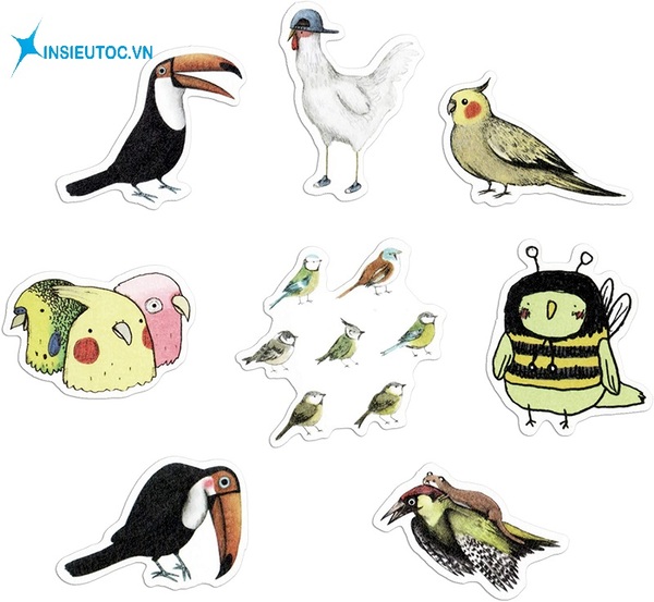 mẫu decal đẹp ấn tượng - In Siêu Tốc