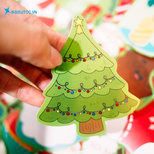 mẫu sticker đẹp dễ thương - In Siêu Tốc