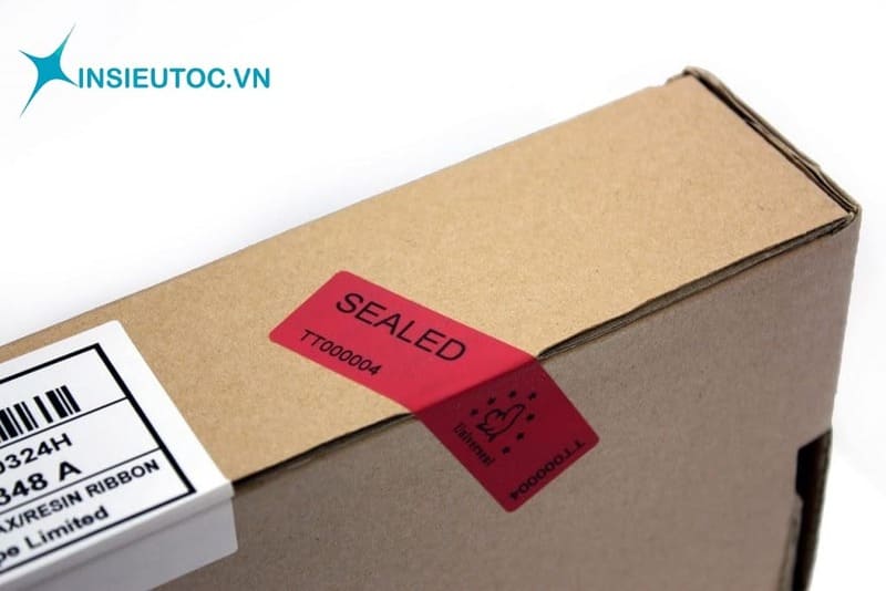 Tem bảo hành, niêm phong có mục đích đảm bảo hàng chính hãng