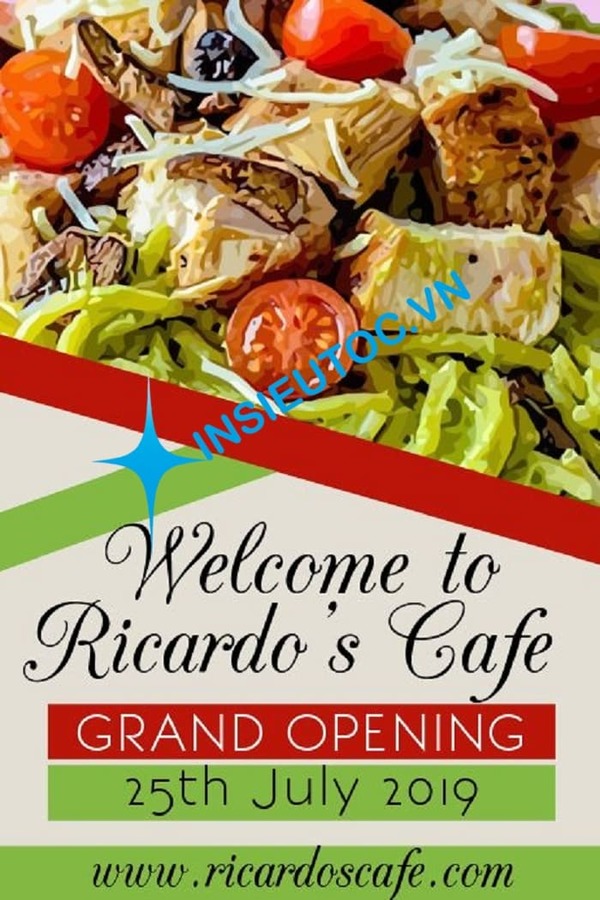 tờ rơi thời trang