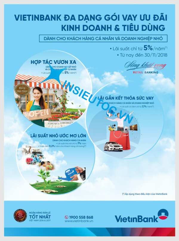 tờ rơi ngân hàng đẹp