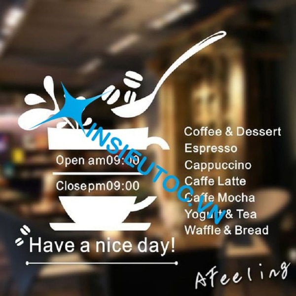 Tờ rơi quán cafe