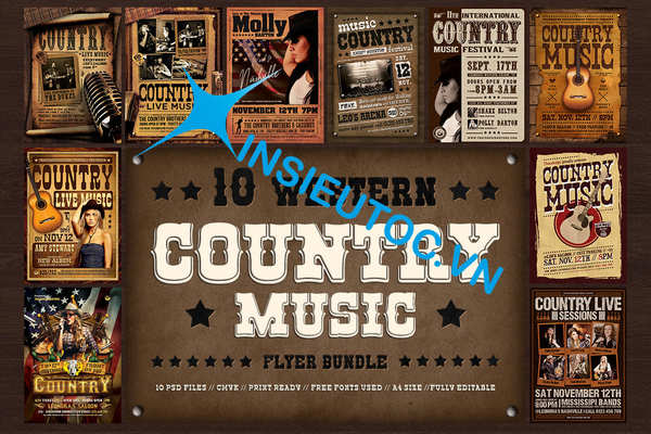 Tờ rơi quảng cáo âm nhạc