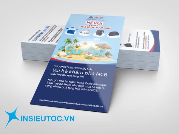 các loại tờ rơi đẹp - In Siêu Tốc