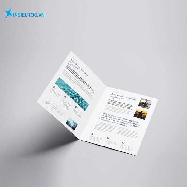 cách phân biệt tờ gấp và rơi - In Siêu Tốc