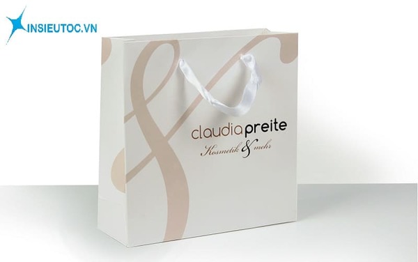 Mẫu túi giấy đựng mỹ phẩm - In Siêu Tốc