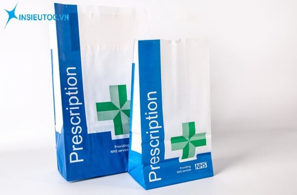 Túi giấy đựng thuốc - In Siêu Tốc