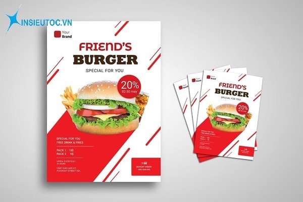 phân biệt tờ gấp và tờ rơi - In Siêu Tốc