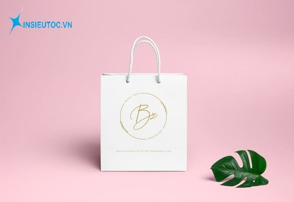 Túi giấy đựng mỹ phẩm đẹp - In Siêu Tốc
