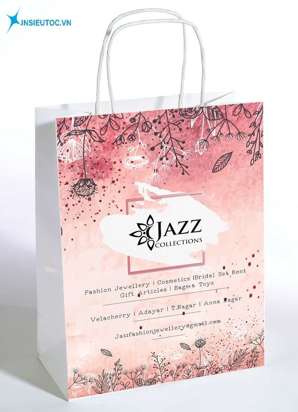 Túi giấy đựng mỹ phẩm độc đáo - In Siêu Tốc