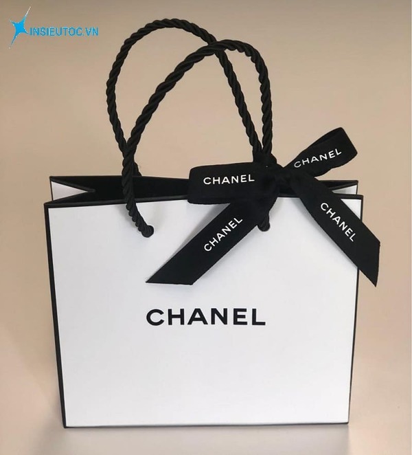 Túi giấy đựng quần áo chanel - In Siêu Tốc