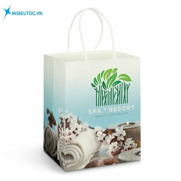 Túi giấy spa đựng mỹ phẩm - In Siêu Tốc