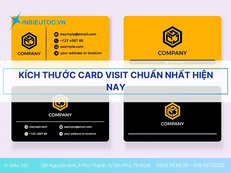 kích thước card visit kích thước card visit