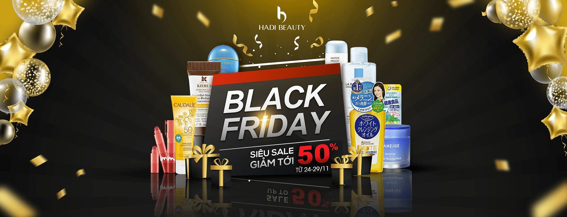 mẫu banner ngày black friday