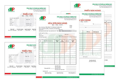 in biểu mẫu hóa đơn bán hàng