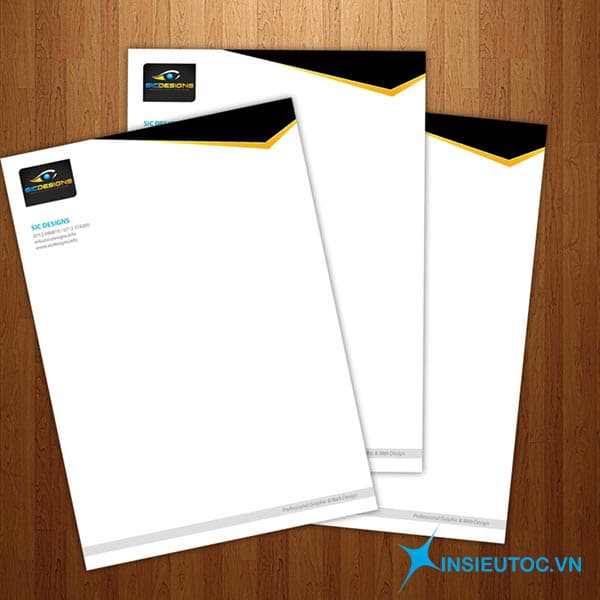 in giấy tiêu đề giá rẻ hcm