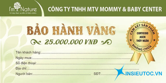 in phiếu bảo hành