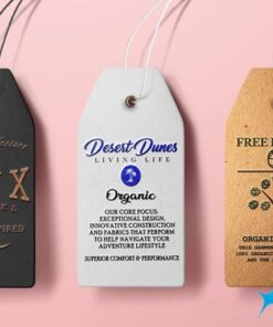 các mẫu mác cho quần áo đẹp