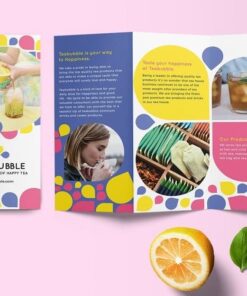 các mẫu tờ rơi trà sữa quảng cáo sản phẩm