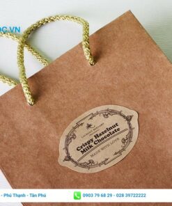 decal kraft in được nhiều hình dạng