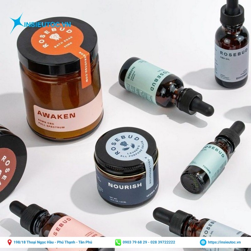 Mẫu tem nhãn decal logo Mẫu tem nhãn decal logo