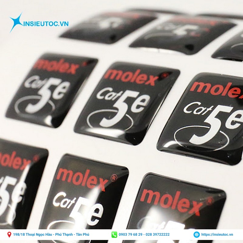 logo in dạng nổi