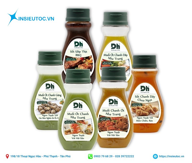 decal logo cho chai gia vị decal logo cho chai gia vị