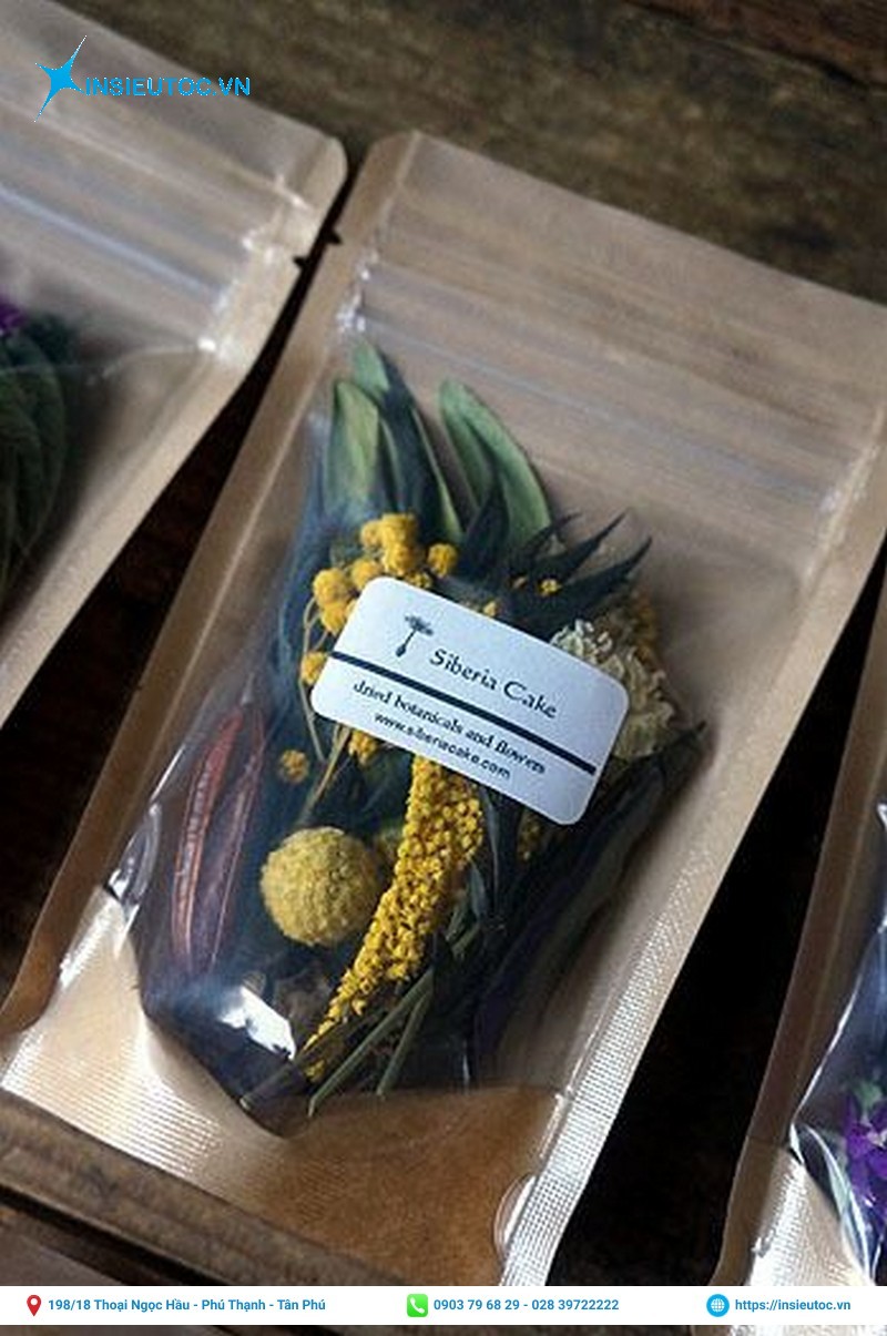 nhãn dán túi giấy zip