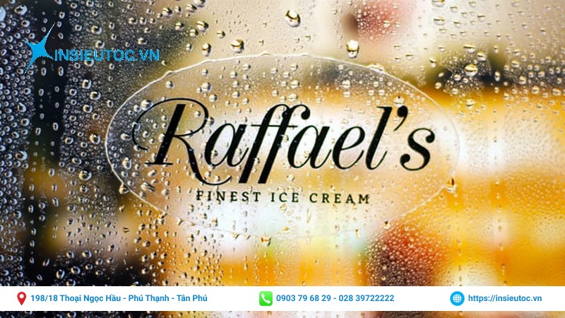 Mẫu decal trong suốt dùng để dán kính