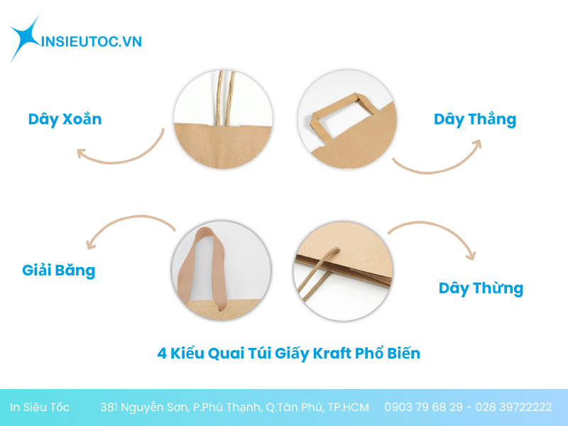 địa chỉ in túi giấy kraft giá rẻ tại tphcm - In Siêu Tốc