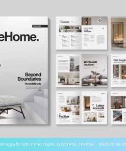 địa điểm in catalogue nội thất