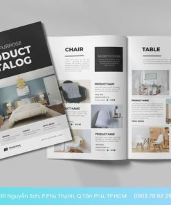 địa điểm in catalogue nội thất