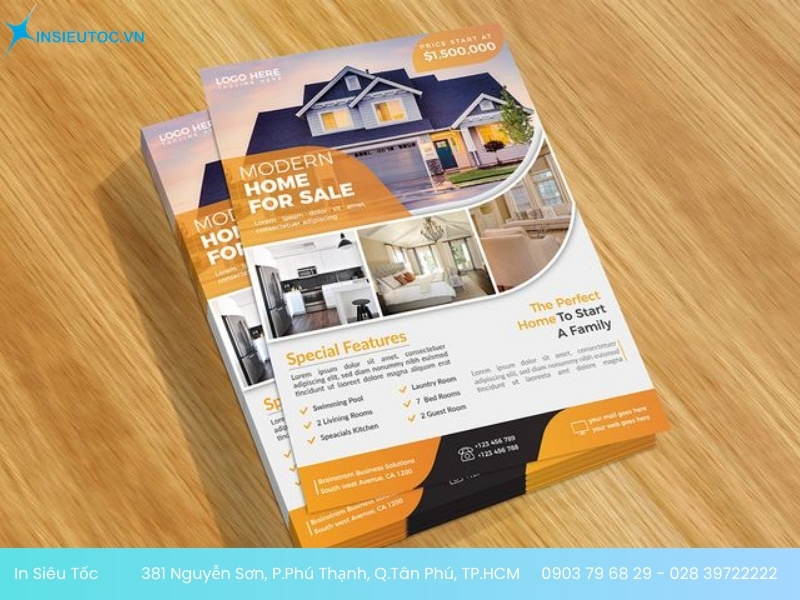 địa điểm in tờ rơi bất động sản