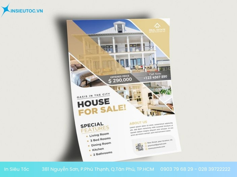 địa điểm in tờ rơi bất động sản