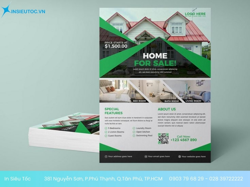 địa điểm in tờ rơi bất động sản
